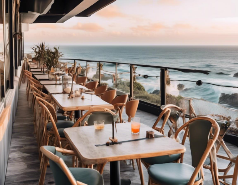 1.  <strong>Cafe  with Ocean Views: The Ultimate Instagrammable Backdrop</strong>